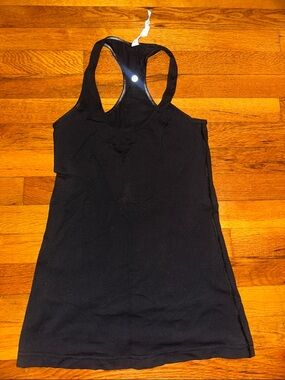 Athleta Black Racerback Performance Tank